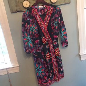 Beautiful neck wrap dress